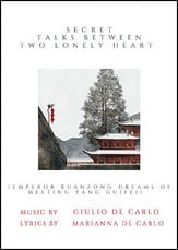Secret talks between two lonely hearts SATB choral sheet music cover
